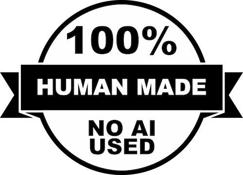 100% human made badge